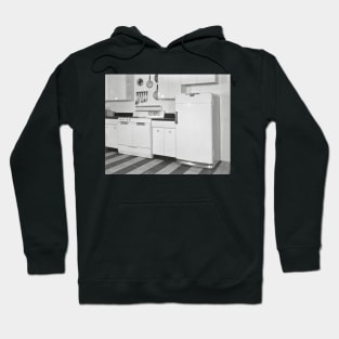 Mid-Century Kitchen, 1951. Vintage Photo Hoodie